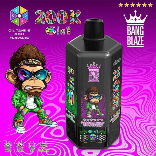 BANG-BLAZE-200K-Puffs-6-in1-2.jpg - 使い捨て電子タバコ