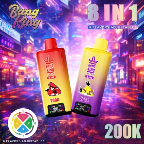 Bang King 200K Puffs 8in1 (14) - 使い捨て電子タバコ