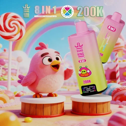 Bang King 200K Puffs 8in1 (6) - 使い捨て電子タバコ