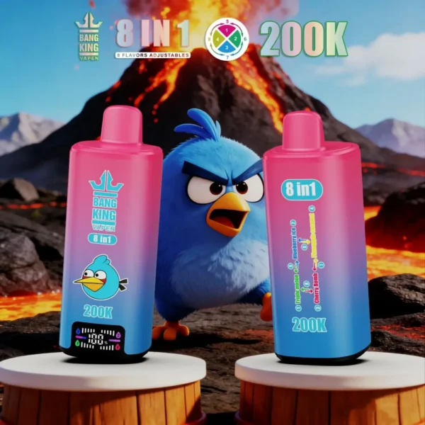 Bang King 200K Puffs 8in1 (9) - 使い捨て電子タバコ