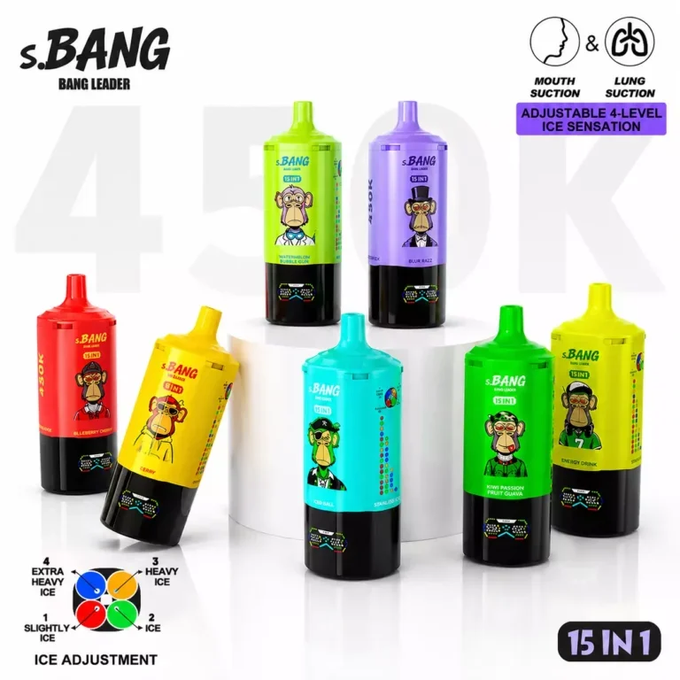 Bang Leader 450K Puffs 15-in-1 使い捨てVAPE