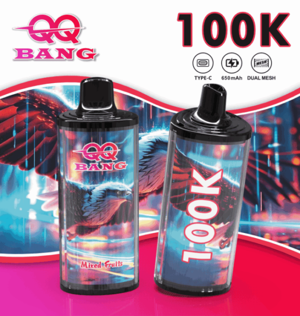QQbang 100K (10) - 使い捨て電子タバコ