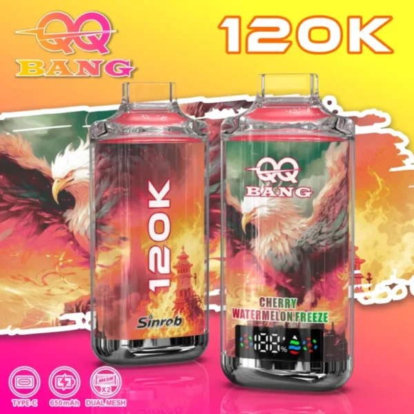 QQbang 120K (10) - 使い捨て電子タバコ