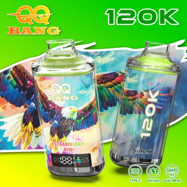 QQbang 120K (3) - 使い捨て電子タバコ
