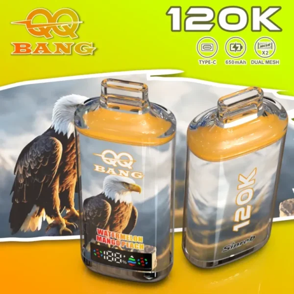 QQbang 120K (5) - 使い捨て電子タバコ