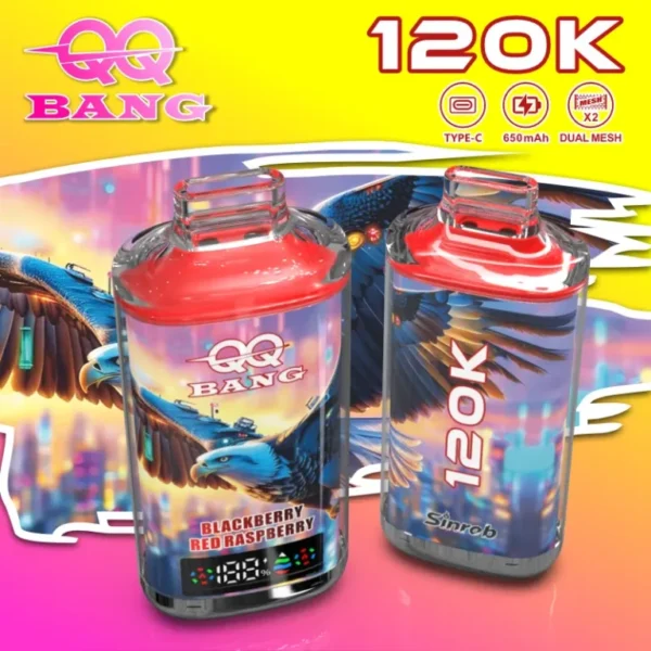 QQbang 120K (6) - 使い捨て電子タバコ