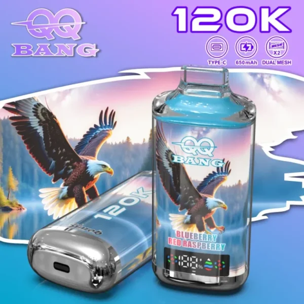 QQbang 120K (8) - 使い捨て電子タバコ