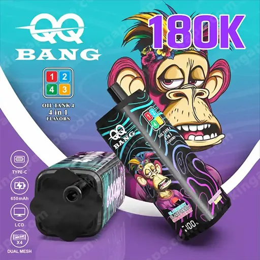 QQbang-180k (2) - 使い捨て電子タバコ