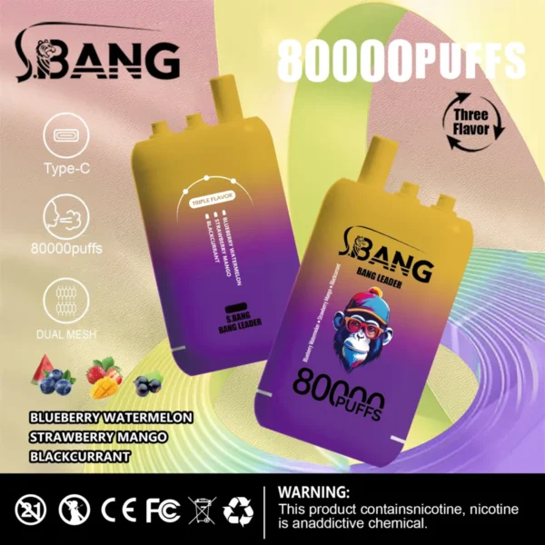 vape-bang-leader-80000-80k-puffs-blueberry-watermelon-strawberry-mango-blackcurr